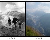 Gletschervergleich 1963 - 2009