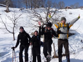 [2010-02-13] Schneeschuhwanderung